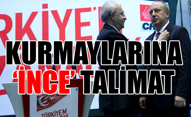 İşte Kılıçdaroğlu'nun, Muharrem İnce planı