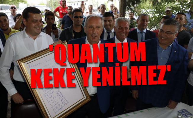 Muharrem İnce: 30'u geçtiysek; 40'ı da, 50'yi de geçeriz