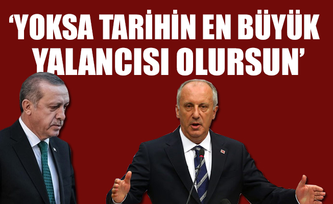 İnce'den Erdoğan'a jet yanıt
