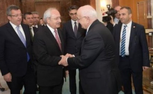 Kılıçdaroğlu'nu ziyaret eden Kahraman helallik istedi