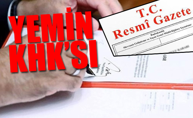 Cumhurbaşkanlığı Hükümet Sistemi'ne ilişkin yeni KHK yayımlandı