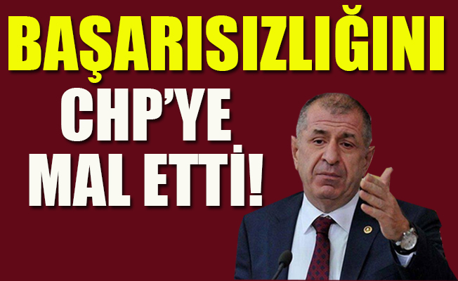 Ümit Özdağ 'günah keçisi' aradı!