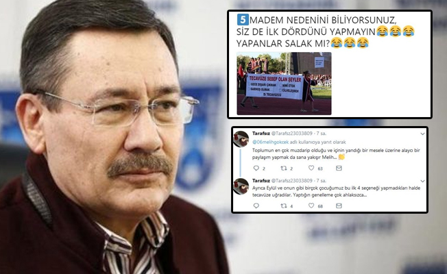 Melih Gökçek'in tecavüz tweeti olay yarattı