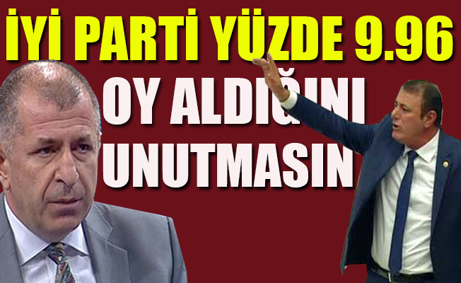 Özdağ'ın 'oy kaybı' iddiasına CHP'den 'vefa'lı gönderme!