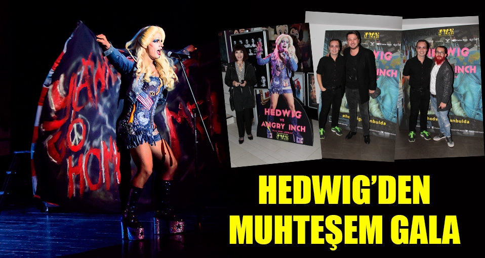 Hedwig ve Angry Inch'ten gökkuşağı tadında gala