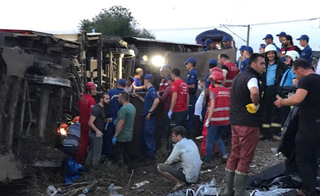 Tekirdağ'daki tren kazasıyla ilgili yayın yasağında yeni gelişme!