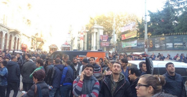 İstiklal Caddesi'ni birbirine kattı