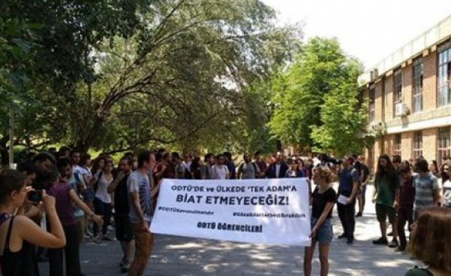 ODTÜ'de yine gerginlik çıktı