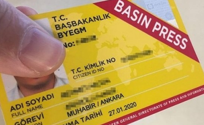 Sarı basın kartı almak isteyenler artık oraya başvuracak!