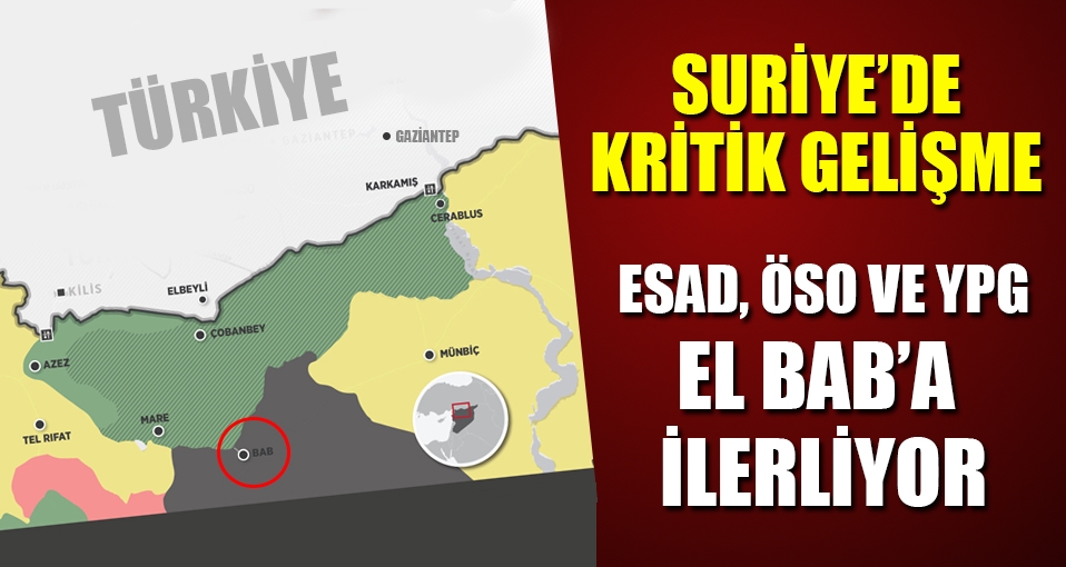 Suriye'de kritik gelişme