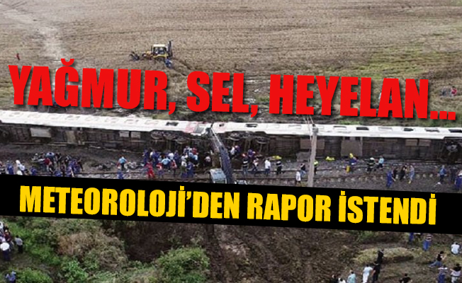 TCDD'den ilk tespitler...