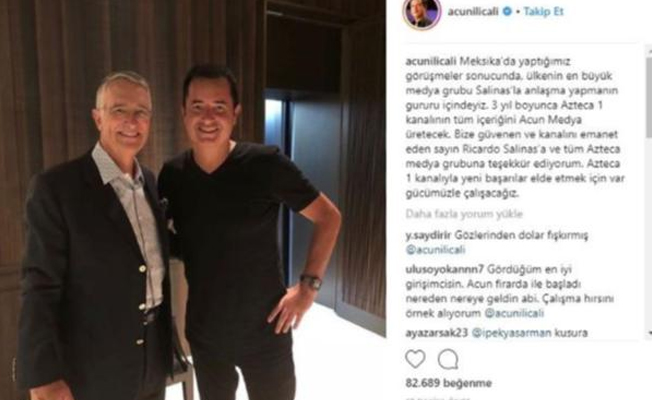Acun Ilıcalı dev bir anlaşmaya daha imza attı!