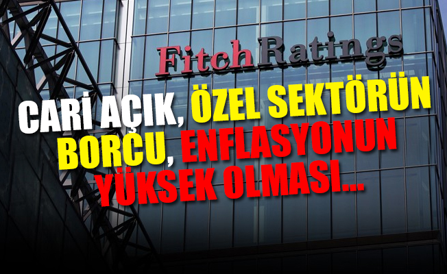 Fitch'ten Türkiye'ye şok!