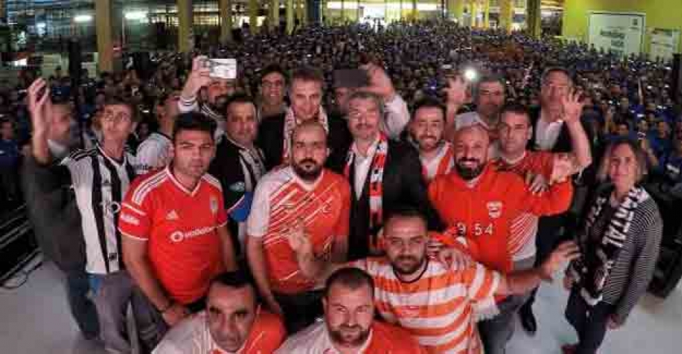 Beşiktaş ve Adanaspor başkanları buluştu