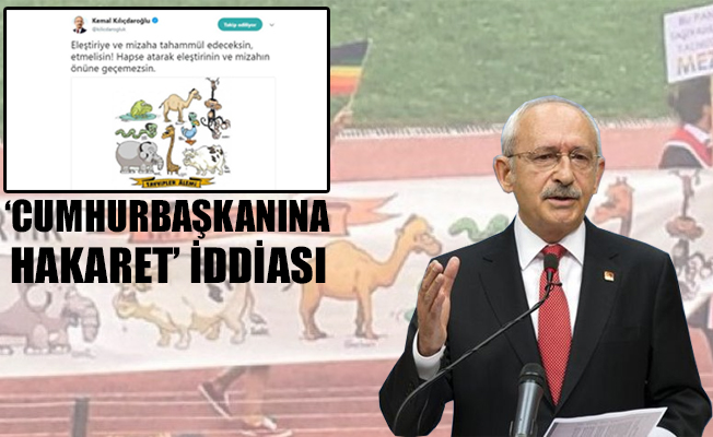 Kılıçdaroğlu’nun karikatür paylaşımına soruşturma