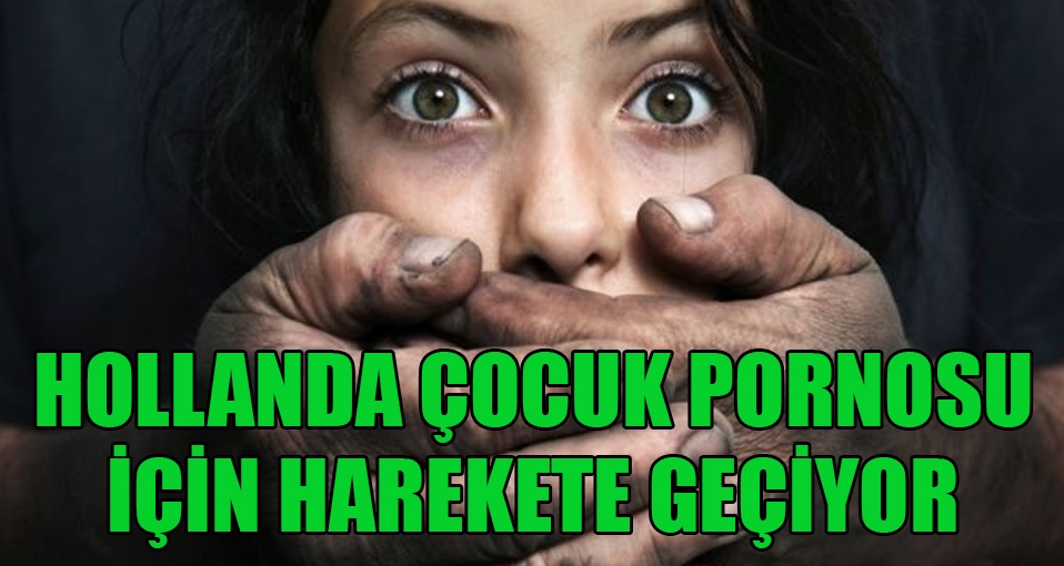 Hollanda çocuk pornosu için harekete geçti