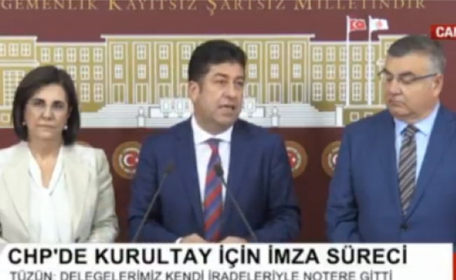 Kurultay için toplanan imza sayısı belli oldu