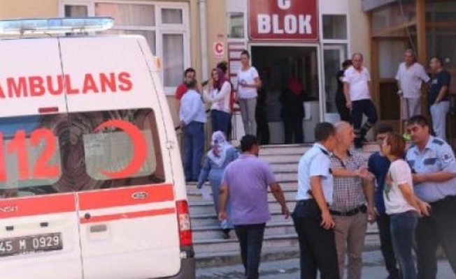 104 fabrika işçisi, hastaneye kaldırıldı