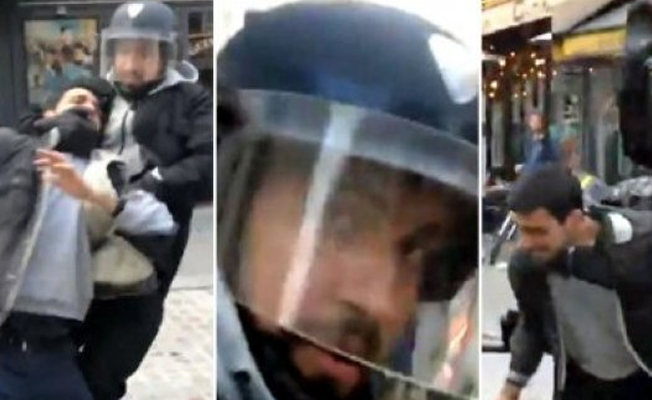 Macron'un vatandaşı döven koruması kovuldu
