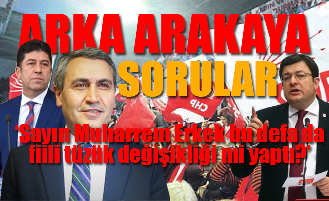 CHP'de muhaliflerle Genel Merkez arasında 'imza' ve 'tüzük' tartışması