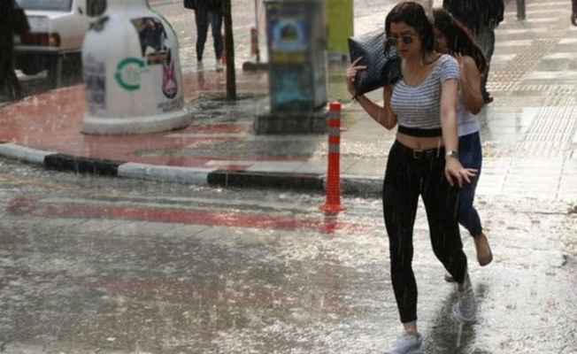Meteoroloji'nin radarına yansıdı, sağanak sürprizi