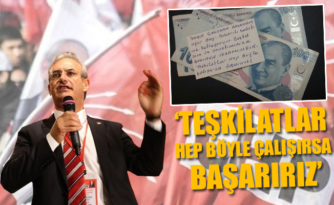 Bir CHP emekçisinin duygulandıran ziyareti…