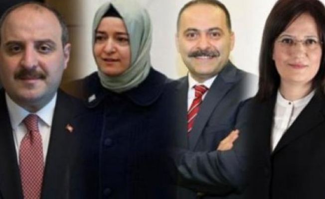 Bakan yardımcıları AKP'li isimlerin akrabaları çıktı