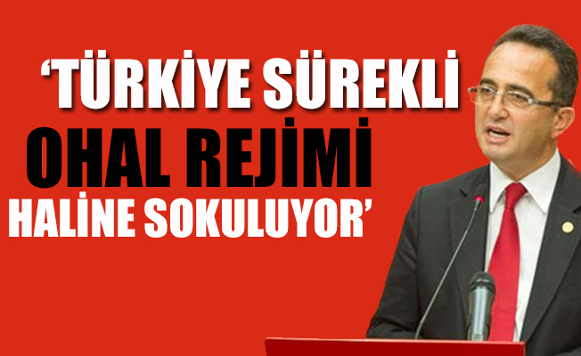 Bülent Tezcan: Deli dumrul yaratma düzeni kuruluyor