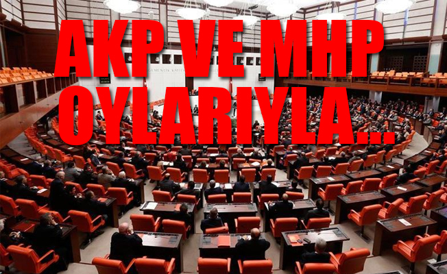 'FETÖ'nün siyasi ayağı araştırılsın' önerisi reddedildi