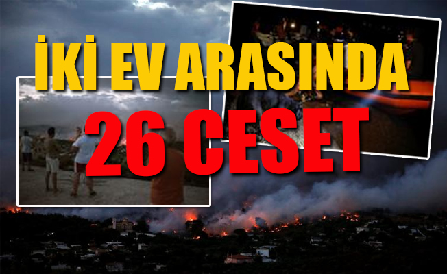 Şehir alev alev yanıyor...