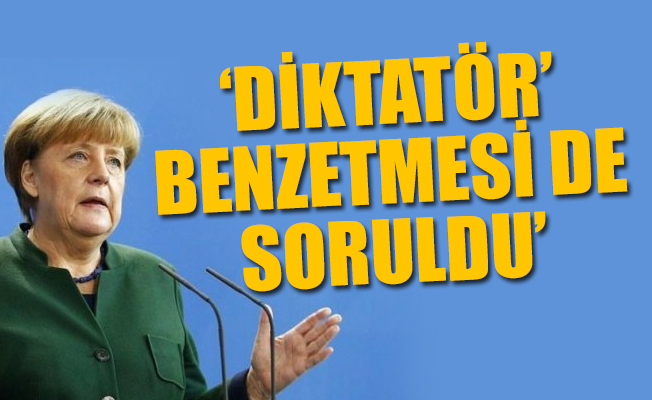 Merkel'den flaş Türkler ve Türkiye açıklaması