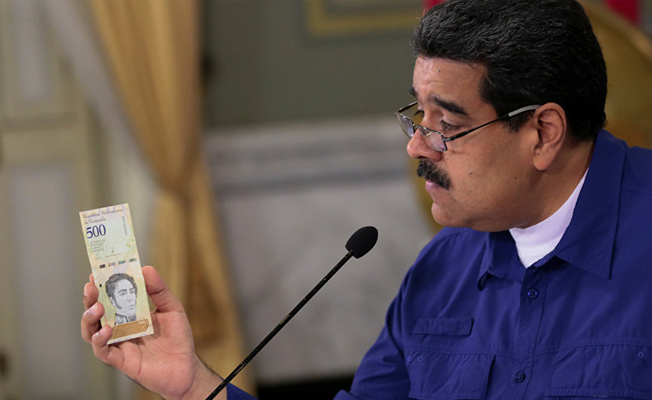 Maduro, Venezüella parasından 5 sıfır atacak
