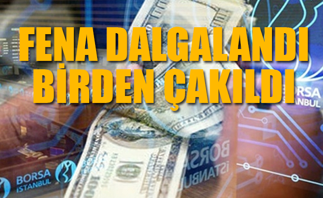 ABD'nin Türkiye'ye tehdidinden sonra borsa çakıldı