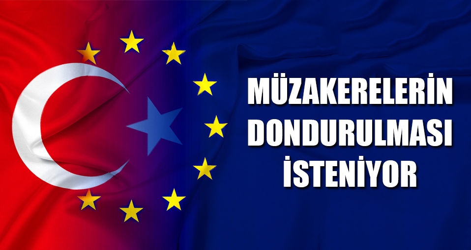 AP Türkiye ile müzakerelerin dondurulmasını istiyor