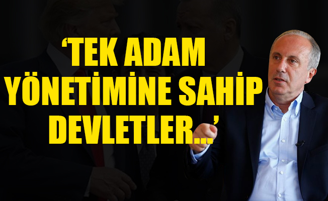 Muharrem İnce, Papaz Brunson üzerinden sert eleştirdi