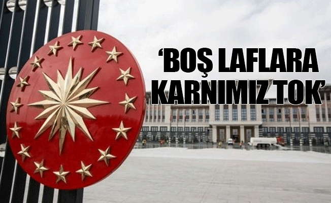 Cumhurbaşkanlığı'ndan ABD tepkisi