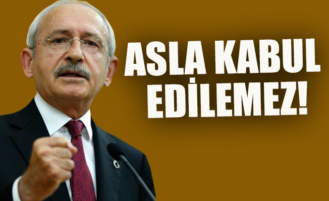 Kılıçdaroğlu'ndan Trump'ın sözlerine sert tepki