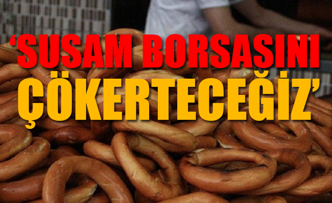 Bursa'da fırınlar 'susamsız simit' satacak