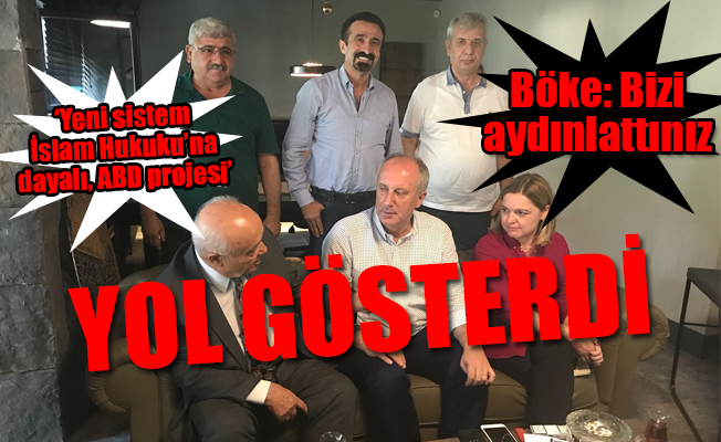 Muharrem İnce'ye kritik ziyaret... Eski Bakan'dan destek