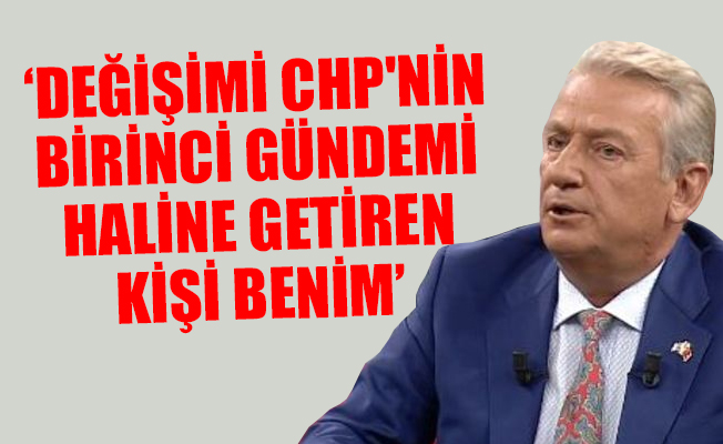 Haluk Pekşen: CHP'nin kurumsal kimliği ile örtüşen bir adayım