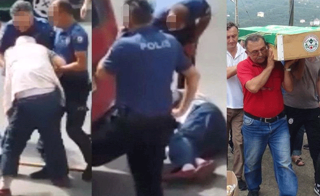 Polisin ters kelepçe takıp biber gazı sıktığı yaşlı adam kalp krizinden öldü
