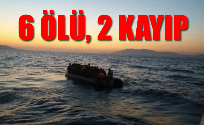 Ege Denizi'nde bot battı