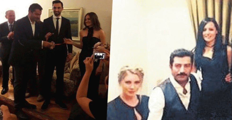 Kenan İmirzalıoğlu kuzeninin nişanına katıldı