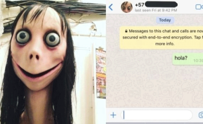 WhatsApp üzerinden yayılan yeni sanal şiddet oyunu Momo nedir?