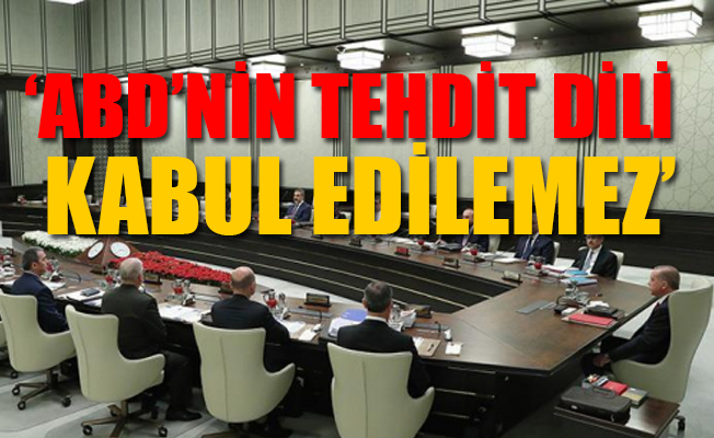 Yeni sistemin ilk MGK toplantısı sona erdi; 5.5 saat sürdü... ABD'ye sert sözler