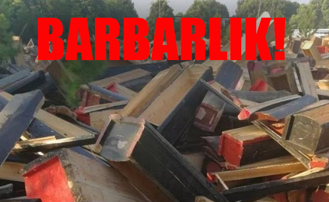 Arazi kıtlığı dediler... Cenazeler topraktan çıkarılıyor