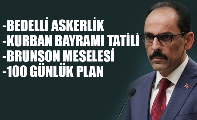 Cumhurbaşkanlığı'ndan flaş açıklamalar