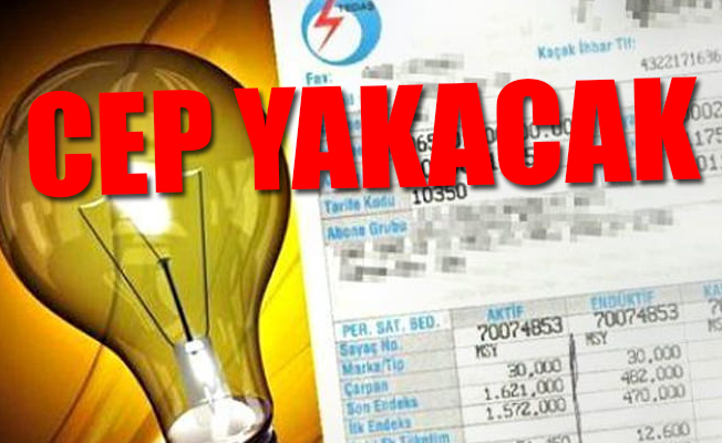 Elektriğe büyük zam