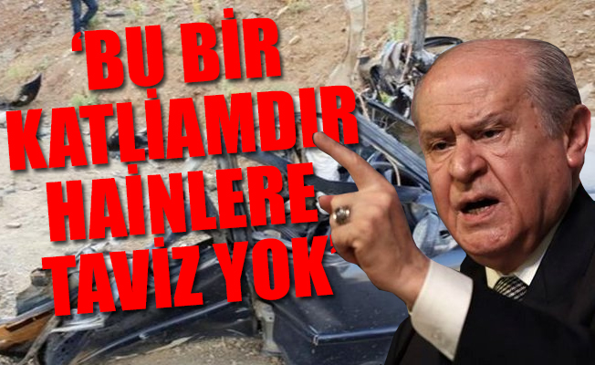 Bahçeli: PKK bebek katilidir, anaların can düşmanıdır