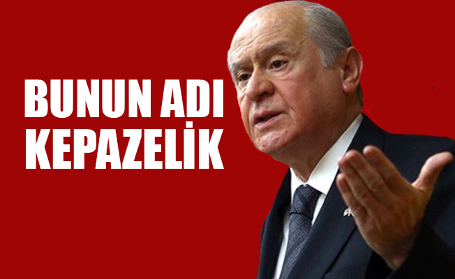 Bahçeli'den ABD'nin yaptırım kararına tepki